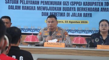 Pastikan Kelancaran Penyaluran MBG, Polres Toraja Utara Gelar Pelatihan Safety Riding dan Safety Driving Relawan SPPG