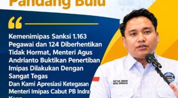 Kemenimipas Sanksi 1.163 Pegawai dan 124 Diberhentikan Tidak Hormat, Menteri Agus Andrianto Buktikan Penertiban Imipas Dilakukan Terbuka dan Tegas