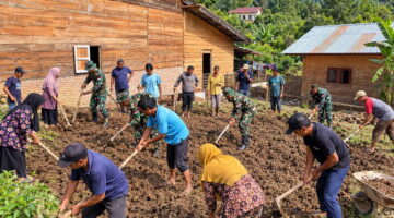 TMMD ke-130 Kodim 0113/Gayo Lues Mulai Buka Jalan Sepanjang 3.500 Meter dan Bangun RTLH di Desa Pepelah dengan Semangat Gotong Royong